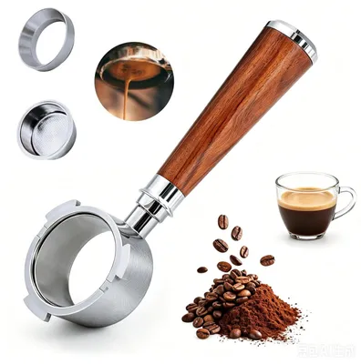 Bodenloser Siebträger 51 mm, 3 Ohren, für DeLonghi EC680/EC685/EC885