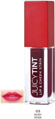 Produktbild von GOLDEN ROSE Juicy Tint Lippen- und Wangenfarbe 03 Ruby Rose 5,2 ml