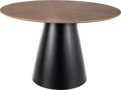Zdjęcie produktu dla Stół okrągły ANGEL 120 cm dąb czarny