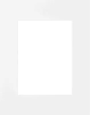 Produktbild von nielsen Passepartout Premium 2,0 mm, Außenformat 24x30 cm für Bilder 13x18 cm, weiß