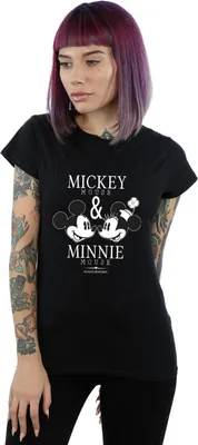 Produktbild von Disney - "Mousecrush Mondays" T-Shirt für Damen BI1492 (XL) (Schwarz)