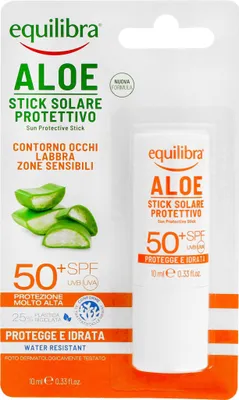 Produktbild von Equilibra Sonnenschutz Stick SPF 50+ UVB/UVA, 10 ml