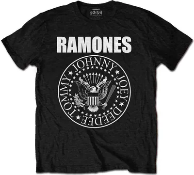 Obrázok produktu pre Ramones | Oficiálne tričko kapely | Prezidentská pečať, XXX-Large, čierna