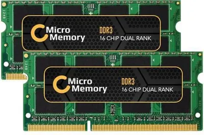 Obrázok produktu pre CoreParts MMKN059-16GB - 16 GB - 2 x 8 GB - DDR3 - 1333 MHz - Grün