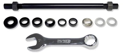 Image de HAIBIKE KU.03.390.00 Axe de roue Weber Formula/Haibike 230 mm 12x1.75 mm pas, longueur d'axe sans filetage 165 mm, noir/argenté