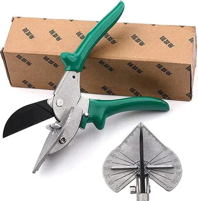 Produktbild von Laminaatknipper RVS 45-135 Graden Große Schere Grün