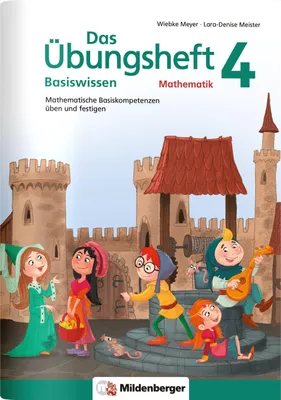 Produktbild von Das Übungsheft Basiswissen Mathematik 4