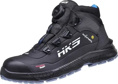 Produktbild von HKS Sicherheitsstiefel Barefoot-Feeling BFS 80 BOA S3 nach EN ISO 20345:2011 S3 ESD SRC schwarz Größe 43