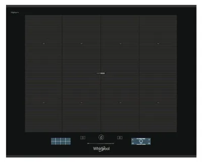 Produktbild von Whirlpool SMP 658C/BT/IXL, Schwarz, Integriert, 65 cm, Zonen-Induktionskochfeld, iXelium, 4 Zone(n)