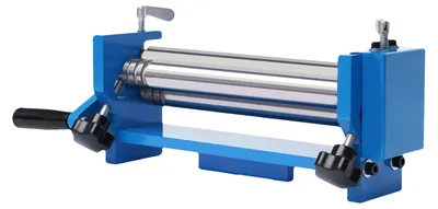 Image de Machine de formage de tôles,manuelle, structure en acier durable, couleur bleue