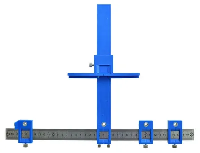 Immagine prodotto di Dima da falegnameria per la marcatura dei fori, guida, strumento per tracciatura 410x300 mm