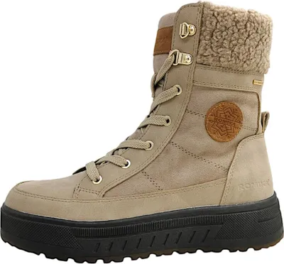 Produktbild von Romika Damenschuhe Schnürstiefel Beige Freizeit, Schuhgröße:38 EU