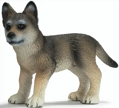 Produktbild von schleich Wolf Welpe, 3 Jahr(e), Grau, Kunststoff