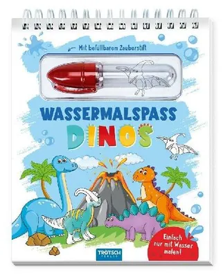 Produktbild von Trötsch Wassermalspaß mit Zauberstift Dinosaurier