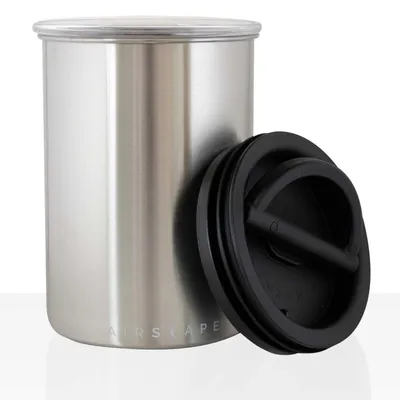 Image de AIRSCAPE boîte à café, boîte de conservation chrome 1800 ml