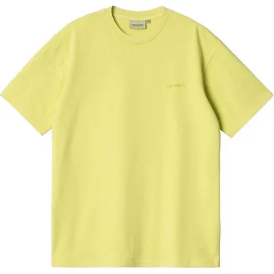 Produktbild von CARHARTT WIP Duster Script T-Shirt (kurzärmelig) – gelb – S