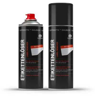 Produktbild von 2x Octopus Etikettenlöser, Klebstoffentferner, Etikettenentferner Spray 200 ml