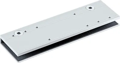 Obrázok produktu pre Sklenená svorka pre zatvárač dverí GEZE TS 2000/3000/5000 NV/NVBC, strieborná (014835)