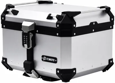 Produktbild von FC-Moto Terreno X Keyless Alu Topcase, silber, 55 ltr.
