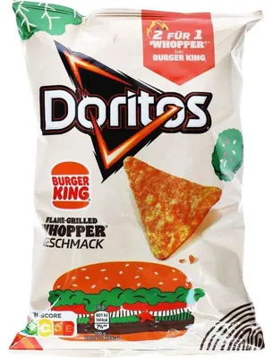 Produktbild von Doritos Burger King Flame-Grilled Whopper 100g
