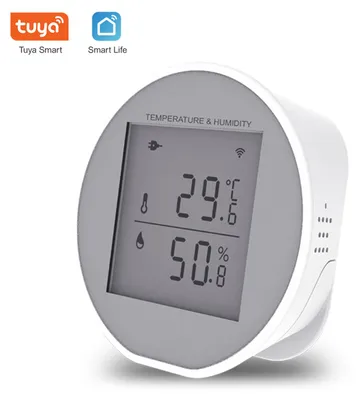 Produktbild von Smart WiFi Temperatur-Feuchtigkeitsmonitor Drahtloser Temperatur-Feuchtigkeitssensor TUYA APP-Benachrichtigung