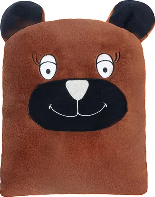 Immagine prodotto di Cuscino per bambini - 35x40 cm - Marrone,Bianco