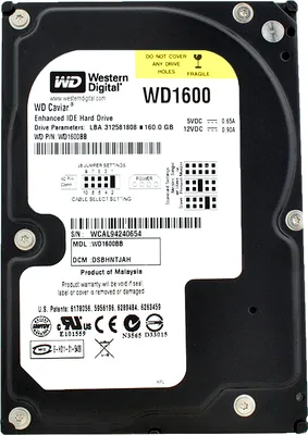 Produktbild von Festplatte WD WD1600BB 160GB 2Mb Cache 7200Rpm Ata 3.5'' Zoll