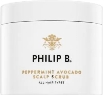 Produktbild von PHILIP B Peppermint & Avocado Scalp Scrub Peeling für Kopfhaut 236 ml
