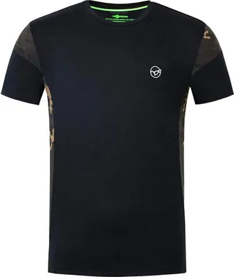 Produktbild von Korda Cut Tee Black - T-Shirt Angelshirt, Größe:M