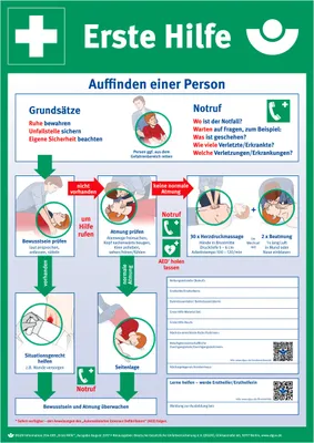 Immagine prodotto di SÖHNGEN Plaket Istruzioni per il primo soccorso 8001003