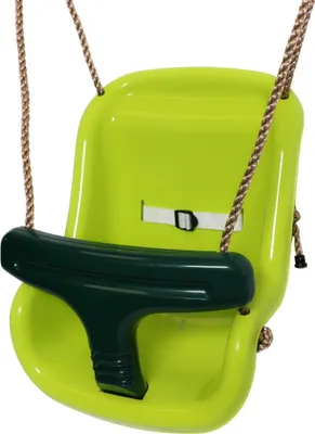 Produktbild von Babyschaukel aus grünem Kunststoff