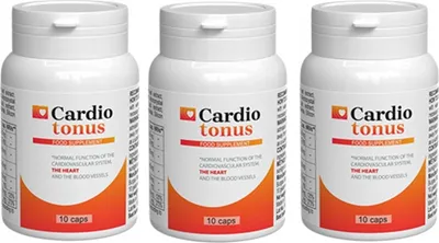 Image de 3x Cardiotonus complément alimentaire 60pcs