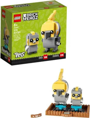 Produktbild von LEGO Iconic Cockatiel 40481, Bausatz, 8 Jahr(e), Kunststoff, 219 Stück(e), 247 g