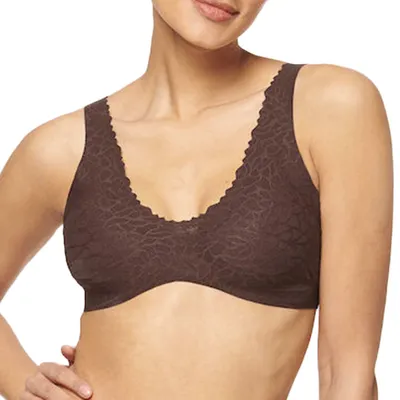 Zdjęcie produktu dla sloggi ZERO Feel Lace 2.0 bralette Lekko wyściełane miseczki, Nie odznaczają się pod ubraniem, Idealna swoboda ruchów