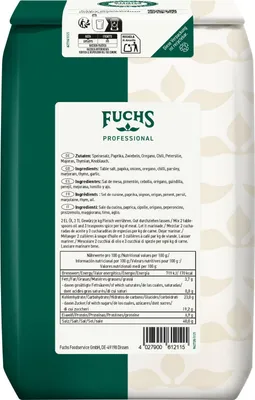 Image de Fuchs Professional tournebroche Döner Kebab mélange d'épices 1000g