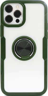 Produktbild von Hülle für Apple iPhone 11 Pro Max - Carbon Ring Case - Grün