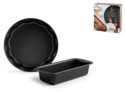 Produktbild von H&H Set mit 2 antihaftbeschichteten Kuchenformen von Alessandro Borghese