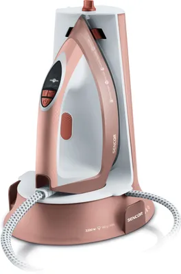 Obrázek produktu pro SENCOR SSI 0910RS Parní generátor, parní výkon 140g/min, parní ráz 410 g/min, 5,5bar, nádoba na vodu 1,3l, nahřátí za 35s, anti-calc, anti-drip, keramická žehlicí plocha, 3200W