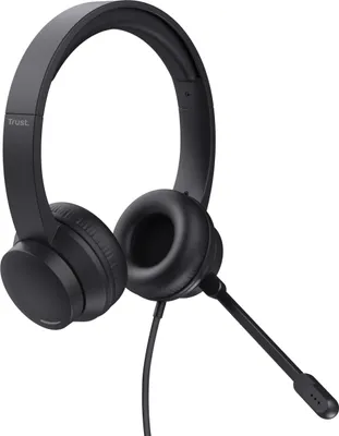 Produktbild von Trust Ayda PC Headset On-Ear 3,5mm, leicht, verstellbarer Kopfbügel, 1,80 m Kabel, für Office und Videokonferenzen