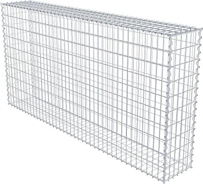 Obrázek produktu pro Gabion 200 cm x 100 cm x 30 cm (D x V x H), velikost ok 5 cm x 10 cm, spirála