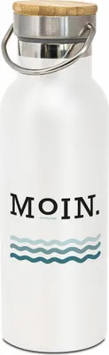 Immagine prodotto di PPD Moin Bottiglia in acciaio, borraccia sottovuoto, borraccia, borraccia, acciaio inox, 500 ml, 471346