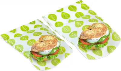 Produktbild von Bee's Wax Beutel Butterbrot & Snack Vegan - 2 Stück