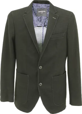 Produktbild von 30769 Benvenuto, Riva, Herren Sakko Jacket Übergangsjacke, Jersey, black, 46