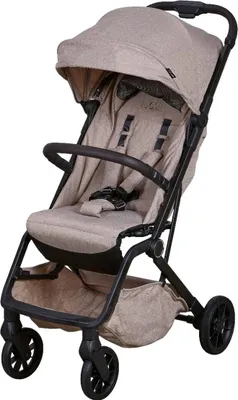Produktbild von Novi Cloud Premium Buggy – ab Geburt bis 22 kg – ultraleicht (6,3 kg) – Liegefunktion – XL-Sonnenverdeck - Sand