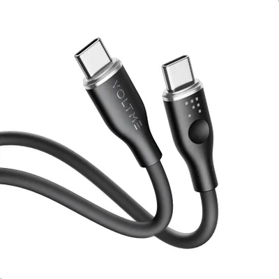 Obrázek produktu pro KABEL VOLTME USB-C na USB-C 1 m 60W MOSS