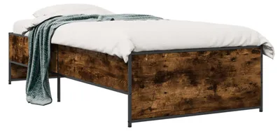 Obrázok produktu pre Rám postele Dymový dub 80 x 200 cm Kompozitné drevo