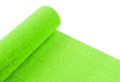 Produktbild von Interdruk Krepppapier 22 hellgrün Bastelpapier