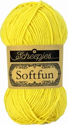 Produktbild von Scheepjes Softfun 50g 2518 Canary