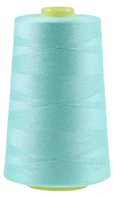 4572m Overlockgarn Nähgarn Polyester Overlock Artikel 3v10 weißtürkis