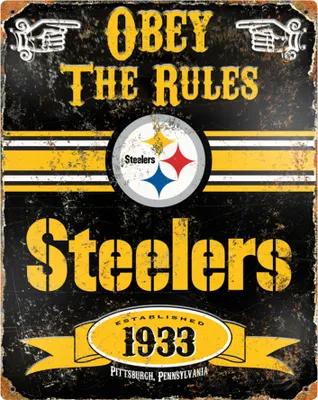 Produktbild von The Party Animal Steelers Vintage Metal Sign